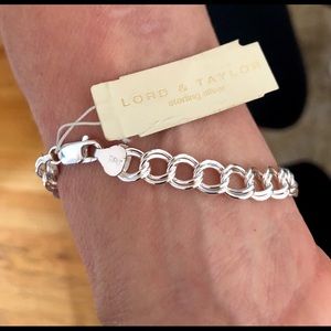 Sterling Silver chain link bracelet